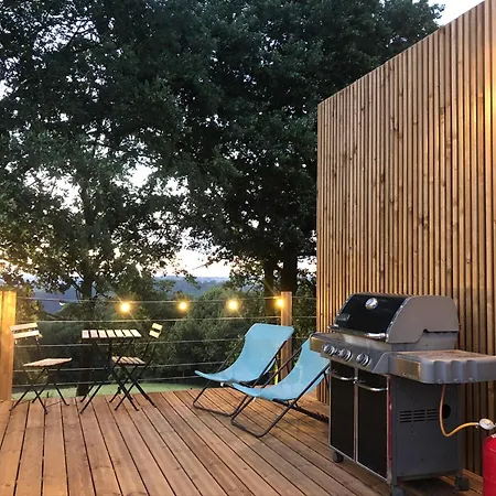 Domaine De Hurlevent - Tiny House Petite Maison Ecologique Chata