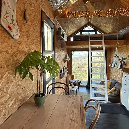 Domaine De Hurlevent - Tiny House Petite Maison Ecologique Chata